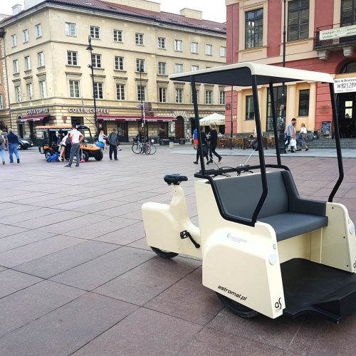 Lotta Rickshaw - ecological urban vehicle