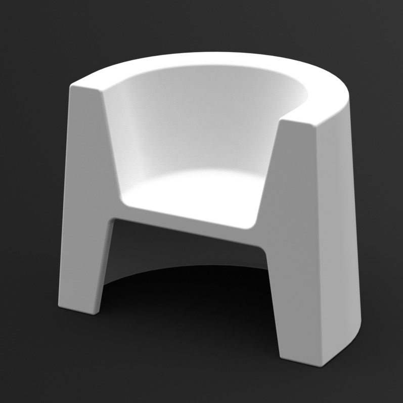 Fotel Modulo (biały)