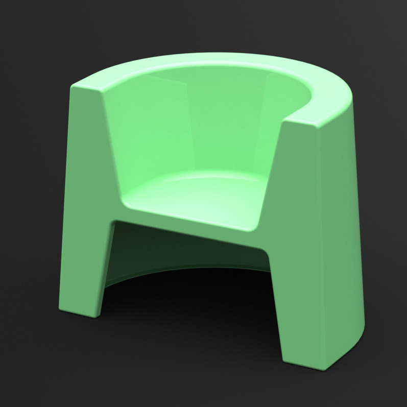 Fotel Modulo (zielony)